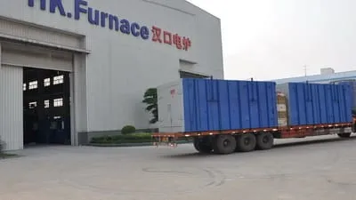 Henan customer purchases nozzle sintering furnace and drying oven production line