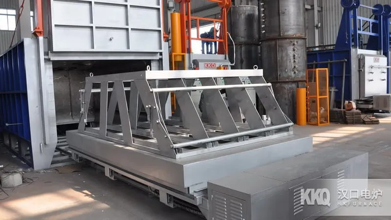 Hankou Furnace Manufacturing Bogie Type Aluminum Alloy Aging Furnace