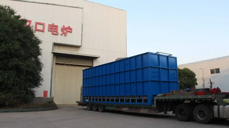 Customized by Sichuan customer Bogie-Type Resistance Furnace