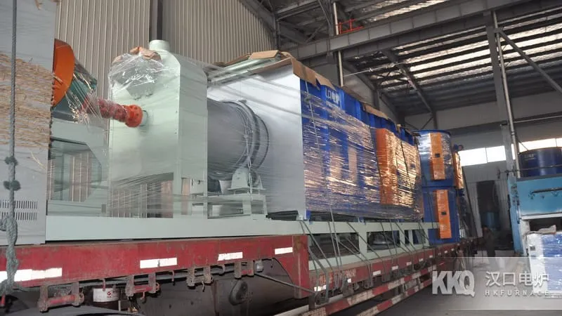 Hankou Furnace produced Vitrified Microsphere Production Line loading and delivery