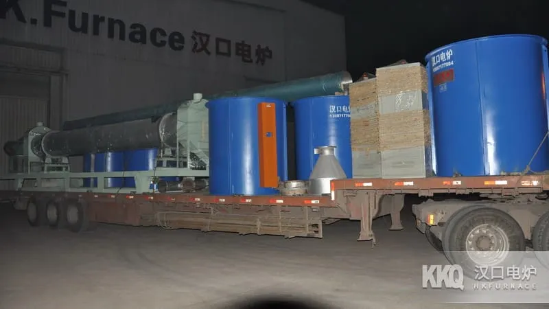 Vitrified Microsphere Production Line Shipped Out of Factory