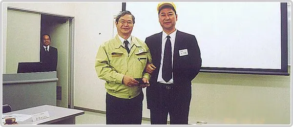 Kong Keqiang works at a well-known Industrial Furnace company in Japan