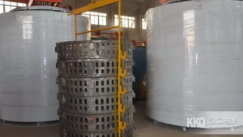 Gas Nitriding Furnace and Charging Basket