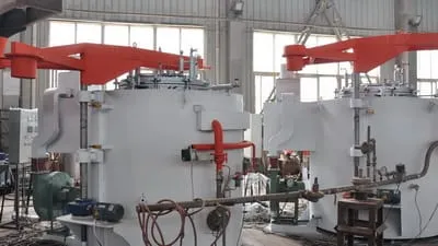 Gas Crucible Aluminum Melting Furnace