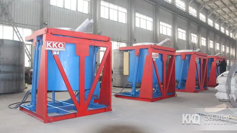 Tilting Crucible Fast Aluminum Melting Furnace