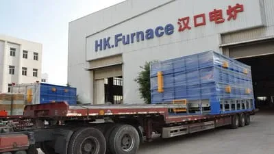 Full Fiber Bogie Furnace