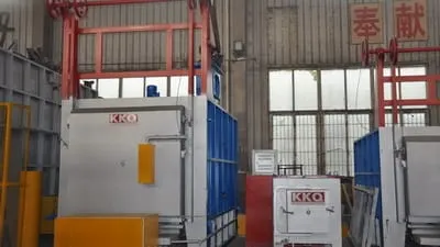 Hot shrink fitting Bogie Furnace