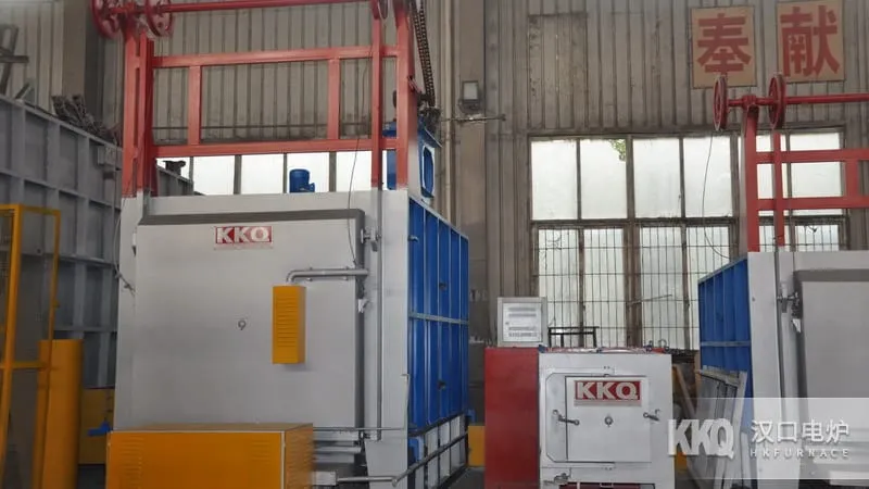 Shrink Fitting Bogie Furnace