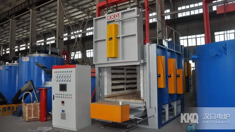 Average high temperature Bogie Furnace