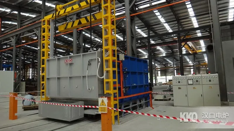 Bogie-Type Annealing Furnace Production site