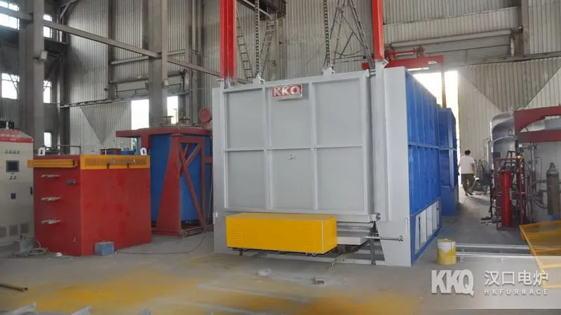 Medium temperature Bogie-Type Resistance Furnace