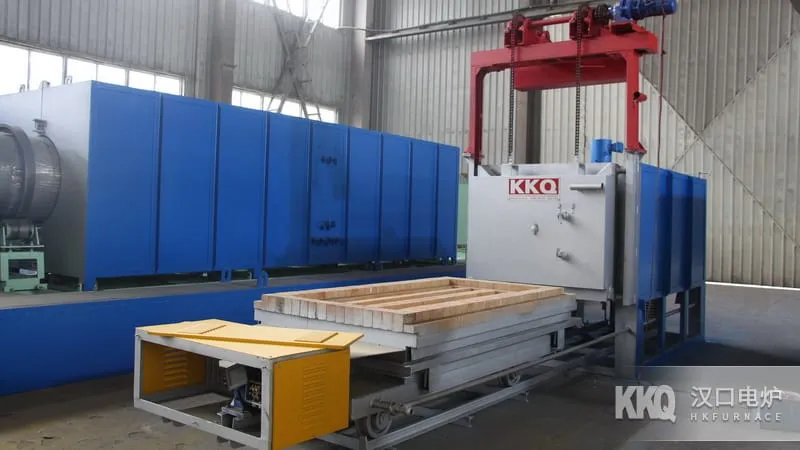 Bogie Type Tempering Heat Treatment Furnace