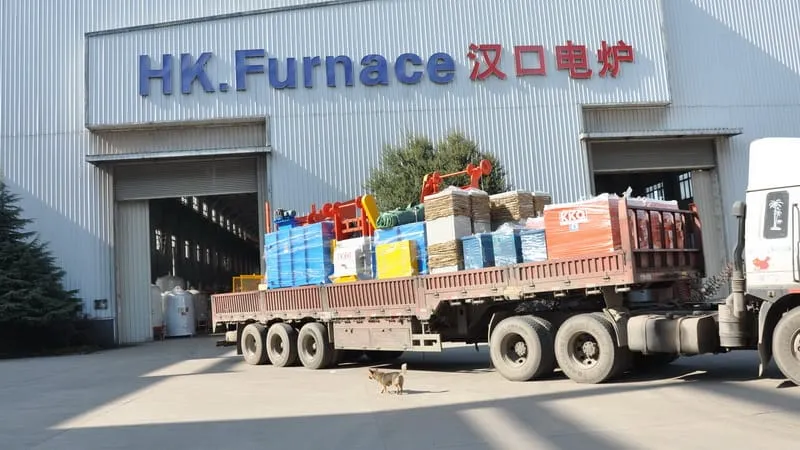 Isothermal Quenching Nitrate Salt Furnace Loading and Delivery