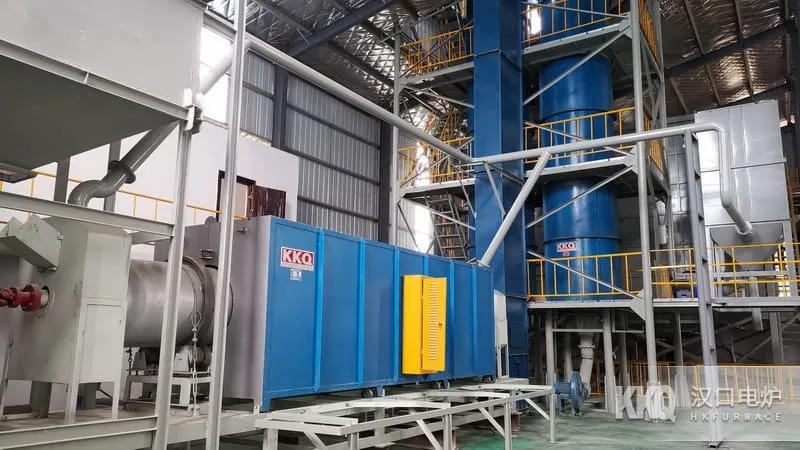 Perlite Expansion Furnace Customer site
