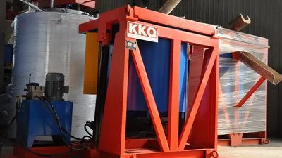 Tilting Crucible Rapid Aluminum Melting Furnace