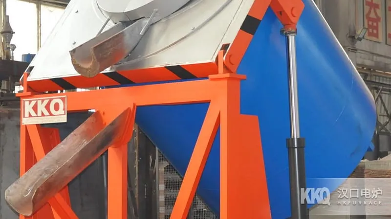 Aluminum Melting Furnace Crucible tilting mechanism Stable Operation