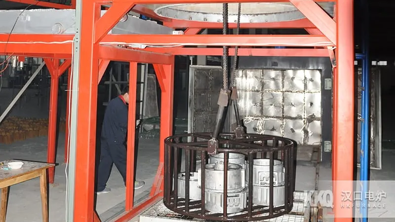Vertical structure Aluminum Alloy Quenching